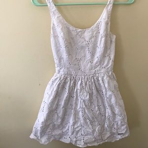Abercrombie White Lace Dress